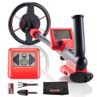 VEVOR Metalldetektor 152,4 mm, Metallsuchgerät mit LCD-Display, IP68 Wasserdichter Suchspule, Einstellbarer Suchbereich von ca. 57 bis 85 cm, Hochpräziser Golddetektor, Ideal für die Goldsuche VEVOR Metalldetektor 152,4 mm, Metallsuchgerät mit LCD-Display, IP68 Wasserdichter Suchspule, Einstellbarer Suchbereich von ca. 57 bis 85 cm, Hochpräziser Golddetektor, Ideal für die Goldsuche