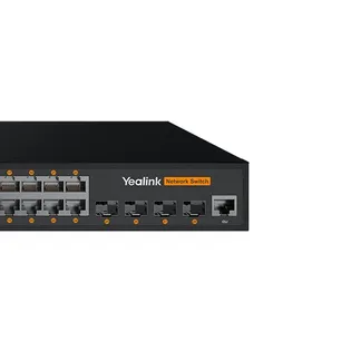 Yealink MSFT – RCH240 E2 – 24-Port L2+Web Managed PoE+ Switch Yealink MSFT – RCH240 E2 – 24-Port L2+Web Managed PoE+ Switch
