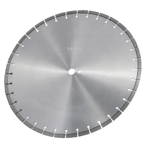 VEVOR Diamantsägeblatt, 14 Zoll/350 mm Betonsägeblatt für Nass- oder Trockenarbeiten, 0,39 Zoll/10 mm Diamantsegmentsägeblatt mit flachen Zähnen, universeller Mittellochdurchmesser 1 Zoll/25,4 mm, für Beton, Zementplatten, Fliesen, Ziegel – Bild 8
