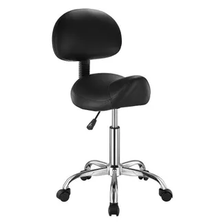VEVOR Sattelhocker Rollhocker 204 kg belastbarer höhenverstellbarer (84-100 cm) Drehhocker Arbeitshocker mit Rückenlehne, ergonomischer PU-Leder-Drehsattelstuhl für Salon Spa Massage Klinik VEVOR Sattelhocker Rollhocker 204 kg belastbarer höhenverstellbarer (84-100 cm) Drehhocker Arbeitshocker mit Rückenlehne, ergonomischer PU-Leder-Drehsattelstuhl für Salon Spa Massage Klinik