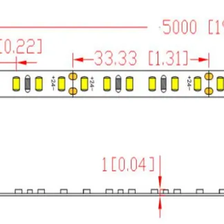 Synergy 21 LED Flex Strip 2216 – 180 WW DC24V 36W IP67 CRI>90 Synergy 21 LED Flex Strip 2216 – 180 WW DC24V 36W IP67 CRI>90
