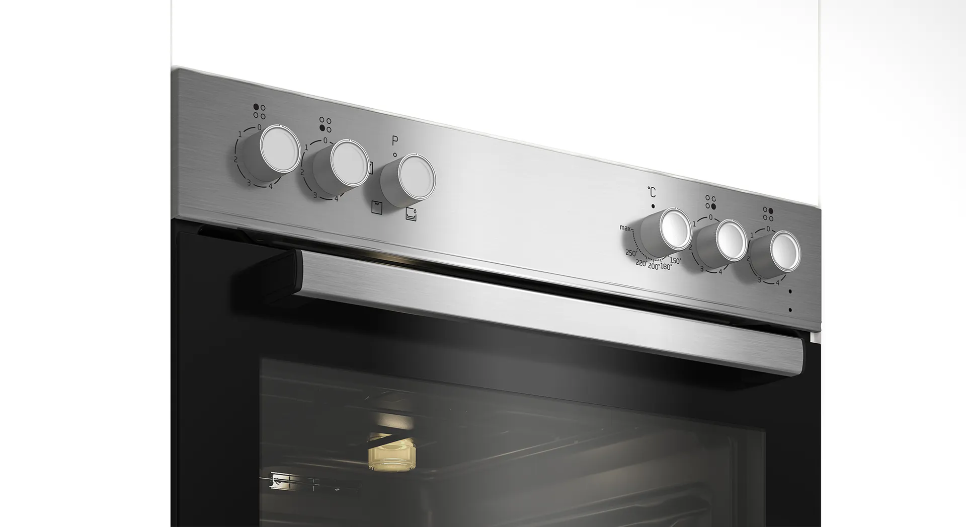 Beko BBUC12020X Kochgeräte-Set Keramik Elektrischer Ofen – Bild 4