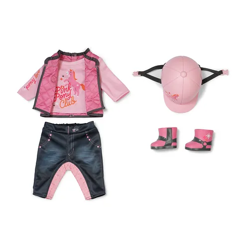 BABY born Riding Outfit 43cm Puppen-Kleiderset – Bild 2