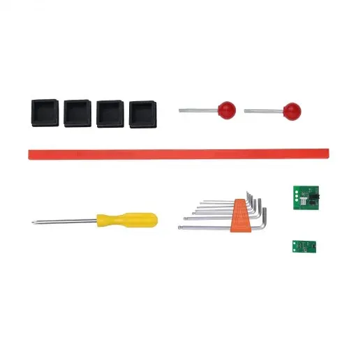 VEVOR Elektrischer Papierschneider Max. 450 mm, Elektrische Eckenabrundung, Schnittstärke 40 mm, mit intelligentem LCD-Panel, Positionierung des Infrarotlichts, für Etiketten, Büro – Bild 8