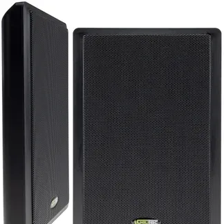 Flatpanel-Lautsprecher, 40W, schwarz Surround, 4 Ohm, 86dB, 2-Wege, Paar Flatpanel-Lautsprecher, 40W, schwarz Surround, 4 Ohm, 86dB, 2-Wege, Paar