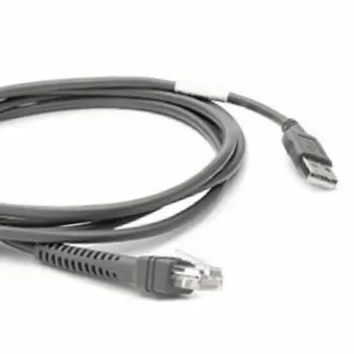 Zebra CBA-U21-S07ZBR Serien-Kabel Schwarz 2,1 m USB EAS Zebra CBA-U21-S07ZBR Serien-Kabel Schwarz 2,1 m USB EAS