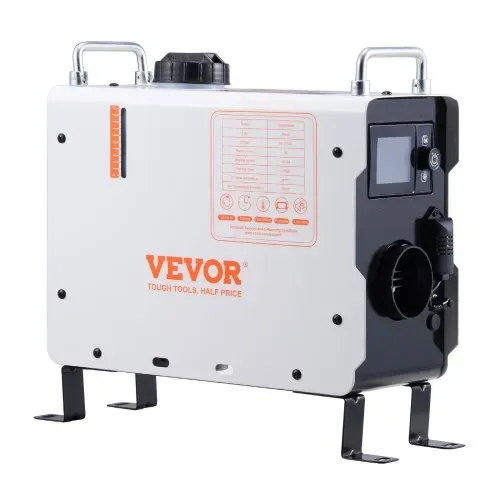 VEVOR 2 kW Dieselheizung 12 V/24 V All in One Diesel-Luftheizung, mit Bluetooth-App-Steuerung & Fernbedienung & Anzeigebildschirm & CO-Alarm, schnell aufheizende tragbare vertikale Dieselheizung – Bild 10