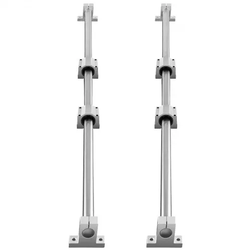 VEVOR Linearführungsschienen-Set, SFC20 1000 mm, 2 Stück 1000 mm SFC20-Führungsschienen, 4 Stück SC20-Gleitblöcke, 4 Stück Schienenstützen, Linearschienen und Lagersatz für automatisierte Ma – Bild 8