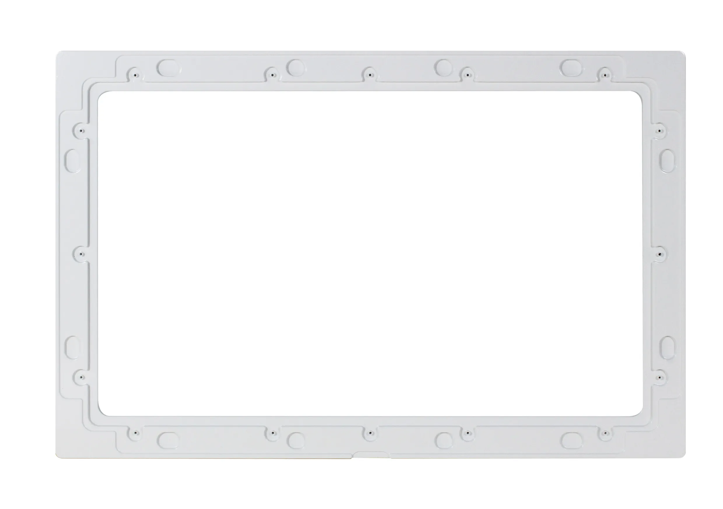 ALLNET Touch Display Tablet 15 Zoll zbh. Blende für Einbaurahmen, weiß schmal – Bild 2