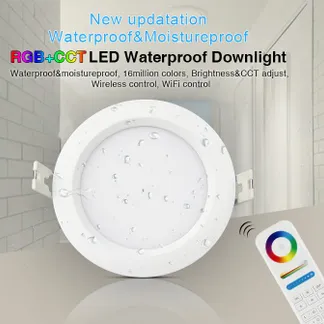 MiBoxer FUT063 LED Panel Rund 6W RGB-WW (RGB-CCT) mit Funk und WLAN IP54 MiBoxer FUT063 LED Panel Rund 6W RGB-WW (RGB-CCT) mit Funk und WLAN IP54