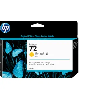 HP 72 Gelb DesignJet Druckerpatrone, 130 ml HP 72 Gelb DesignJet Druckerpatrone, 130 ml