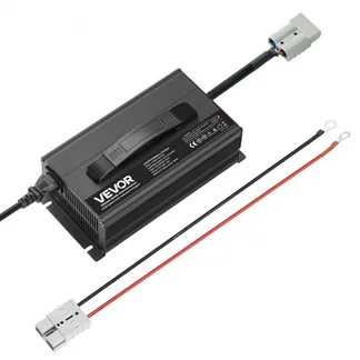 VEVOR 24 V 20 A Lithium-Batterieladegerät, 29,2 V, DC Ladespannung, mit Anderson-Anschluss, LED-Anzeige, 0-V-Aktivierung, für Lithium-LiFePO4-Deep-Cycle-Akkus von Booten, Wohnmobilen VEVOR 24 V 20 A Lithium-Batterieladegerät, 29,2 V, DC Ladespannung, mit Anderson-Anschluss, LED-Anzeige, 0-V-Aktivierung, für Lithium-LiFePO4-Deep-Cycle-Akkus von Booten, Wohnmobilen