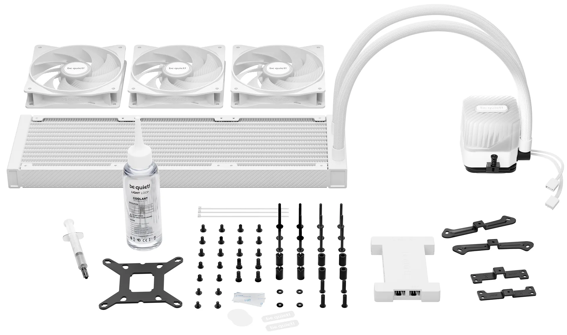be quiet! LIGHT LOOP 360mm White Prozessor All-in-One-Flüssigkeitskühler 12 cm Weiß 1 Stück(e) – Bild 7