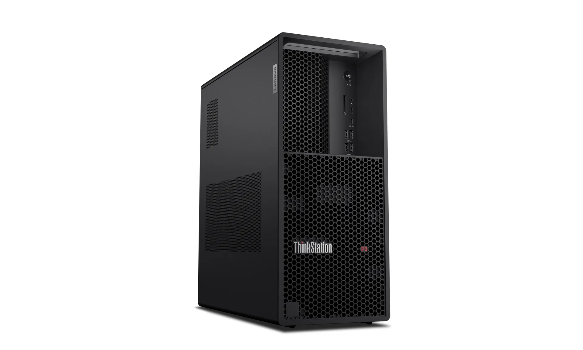 Lenovo ThinkStation P3 Tower Gen 2 Intel Core Ultra 7 265K 32 GB DDR5-SDRAM 512 GB SSD Windows 11 Pro Arbeitsstation Schwarz – Bild 2
