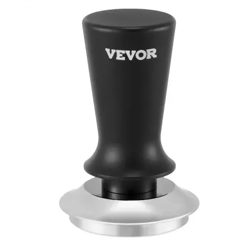 VEVOR Espresso-Tamper 53 mm, gefederter Kaffeetamper, 13,6 kg Tamper-Werkzeug Kaffeewerkzeug für Kaffeemaschine Kaffeezubehör Edelstahl-Tamper Kaffeestampfer mit rutschfestem Griff Schwarz – Bild 9