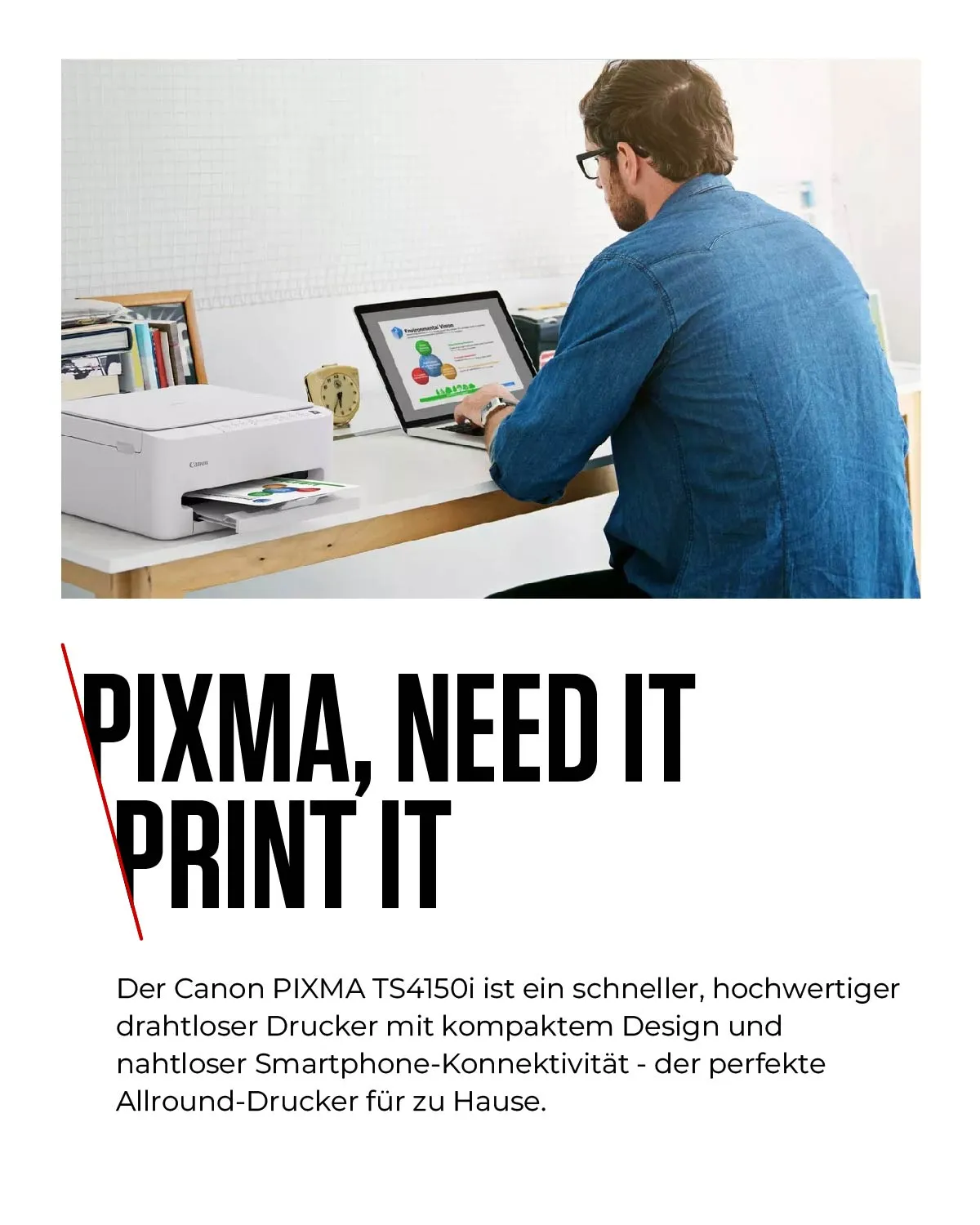 Canon PIXMA TS4150i Tintenstrahl A4 1200 x 1200 DPI WLAN – Bild 3