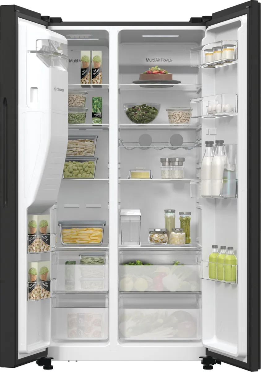 Hisense Side by Kühlschrank RS5P535NTFE H247B – Bild 4