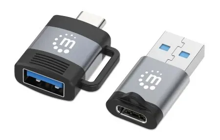 Manhattan 356329 Kabeladapter Schwarz, Grau Manhattan 356329 Kabeladapter Schwarz, Grau