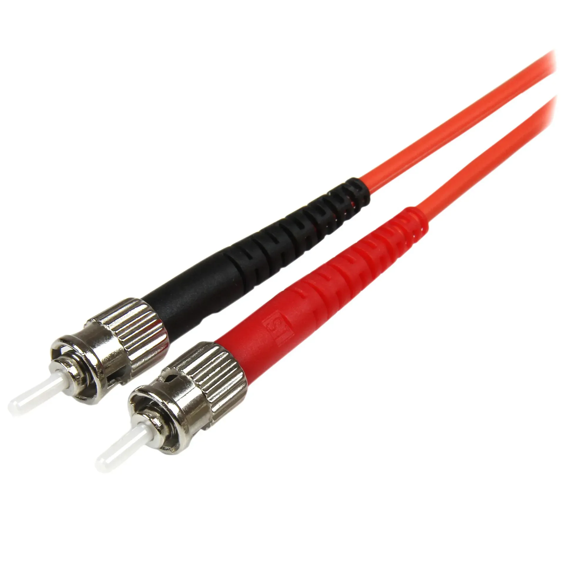 StarTech.com Multimode LC auf ST Glasfaserkabel 1m - LWL / Glasfaser 50/125µ Duplex Patchkabel – Bild 2