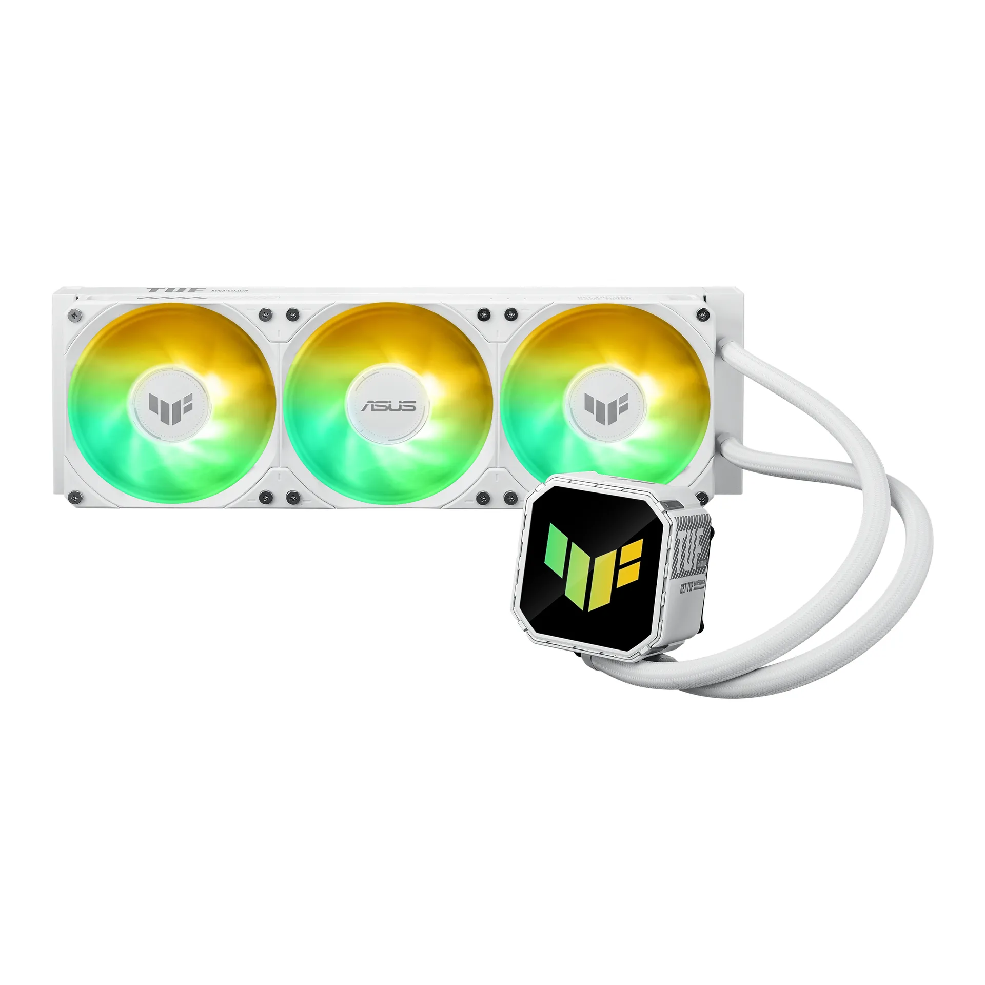 ASUS TUF Gaming LC III 360 ARGB White Edition Computergehäuse All-in-One-Flüssigkeitskühler 12 cm Weiß – Bild 3