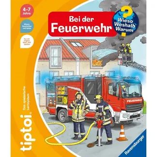 tiptoi Wieso? Weshalb? Warum? Bei der Feuerwehr, Lernbuch tiptoi Wieso? Weshalb? Warum? Bei der Feuerwehr, Lernbuch