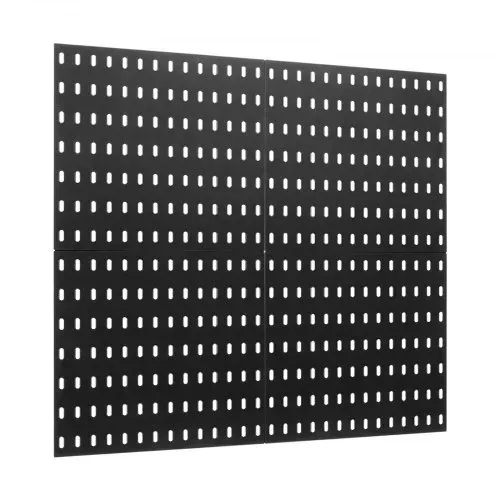 VEVOR Werkzeugwand, 28 x 28 cm, 4er-Set, Kunststoff-Stecktafel-Wand-Organizer-Set mit Zubehör, für Garage, Werkzeugaufbewahrung, Küche, Wohnzimmer, Bastelraum, Büro, Badezimmer, Zuhause, Schwarz – Bild 9