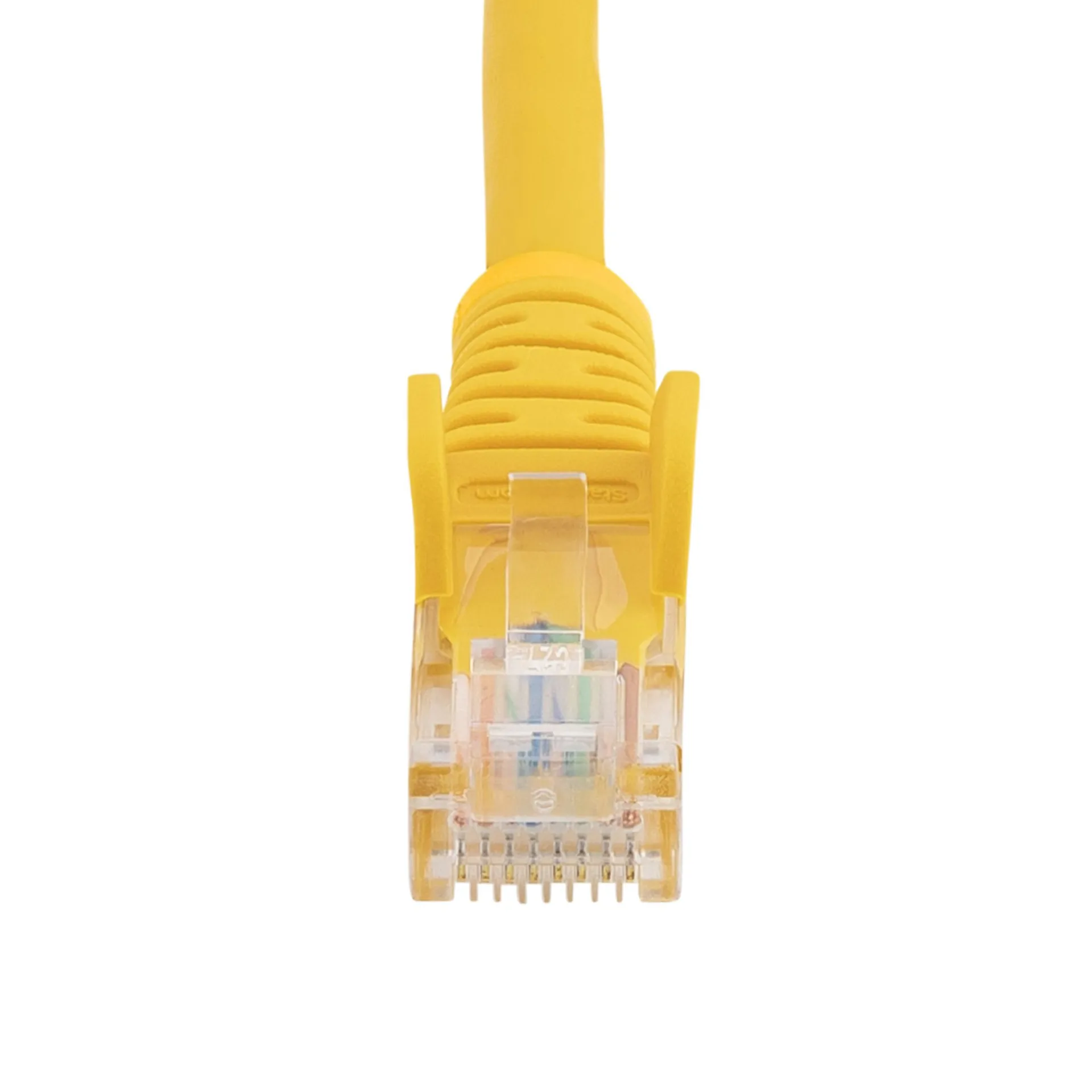 StarTech.com 1m Cat5e RJ45 UTP Netzwerkkabel Snagless - Cat 5e Patchkabel - Gelb – Bild 4
