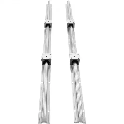 VEVOR Linearführung Linearschiene 2 Stk. SBR16-800 mm Kohlenstoffstahl Aluminium Führungsschiene mit 4 Stk.SBR16UU-Gleitblöcke Linearlager Lagerblock CNC Teile für 3D Drucker Fräs-/Drehmaschine – Bild 8