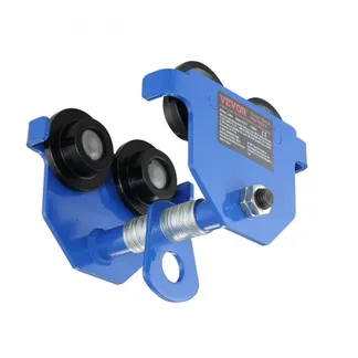 VEVOR Laufkatze 0,5 T Tragkraft Rollfahrwerk mit Doppelrädern, einstellbar für I-Trägerflanschbreite 63,5 bis 139,7 mm Hochleistungs-Garagenhebezeug aus legiertem Stahl für gerade gebogene I-Träger VEVOR Laufkatze 0,5 T Tragkraft Rollfahrwerk mit Doppelrädern, einstellbar für I-Trägerflanschbreite 63,5 bis 139,7 mm Hochleistungs-Garagenhebezeug aus legiertem Stahl für gerade gebogene I-Träger