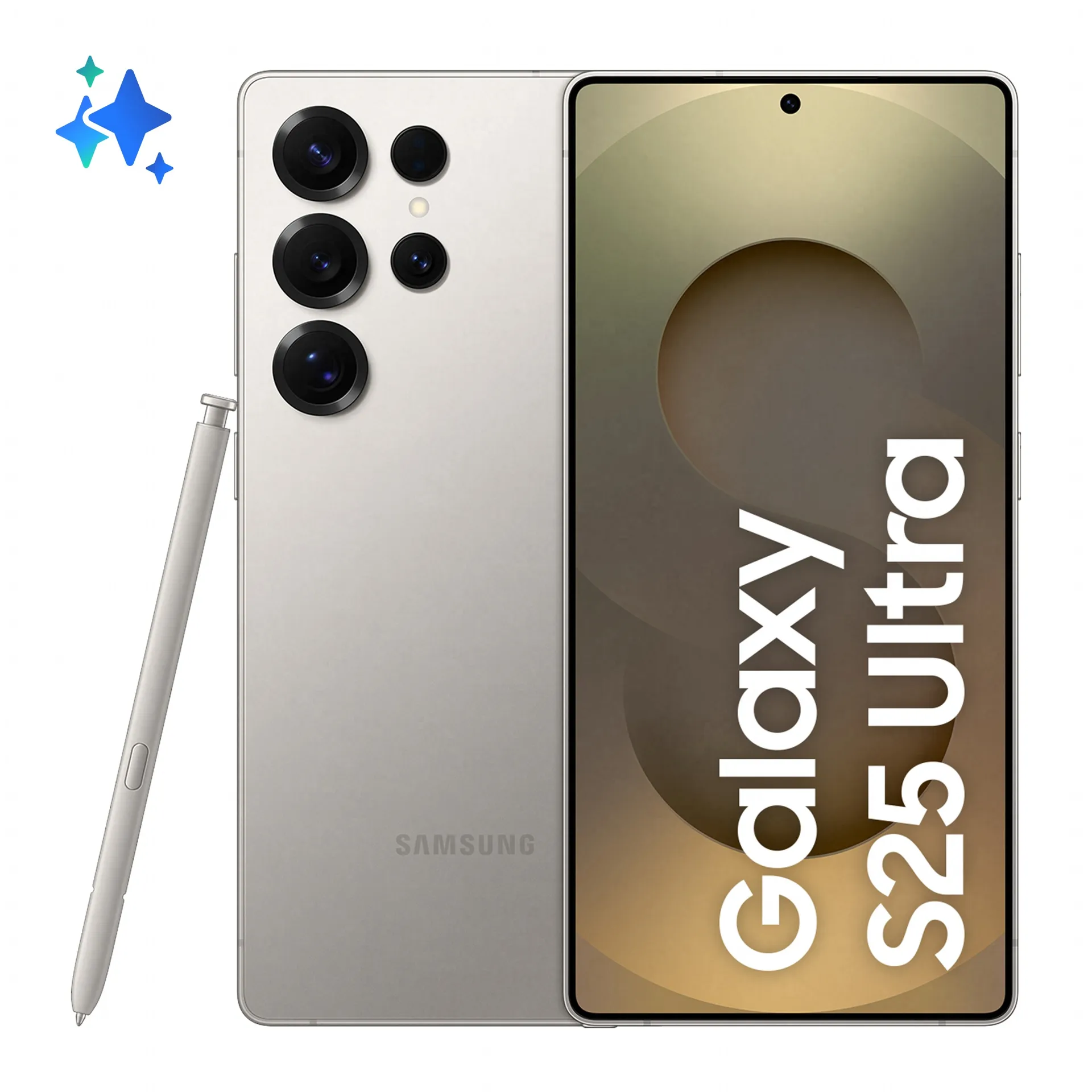 Samsung Galaxy S25 Ultra 17,5 cm (6.9″) Dual-SIM Android 15 5G USB Typ-C 12 GB 512 GB 5000 mAh Grau, Titan Samsung Galaxy S25 Ultra 17,5 cm (6.9″) Dual-SIM Android 15 5G USB Typ-C 12 GB 512 GB 5000 mAh Grau, Titan