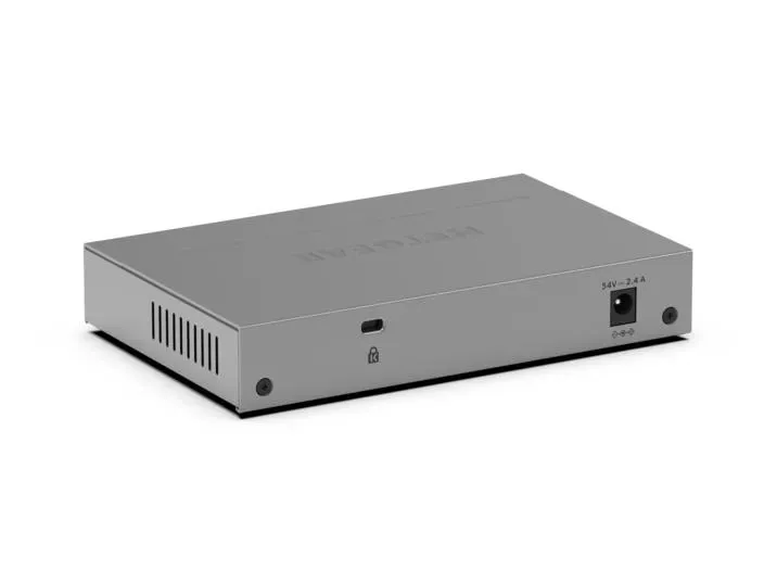 NETGEAR GS108EPP Unmanaged Gigabit Ethernet (10/100/1000) Power over Ethernet (PoE) Desktop-/Wandmontage Grau – Bild 4