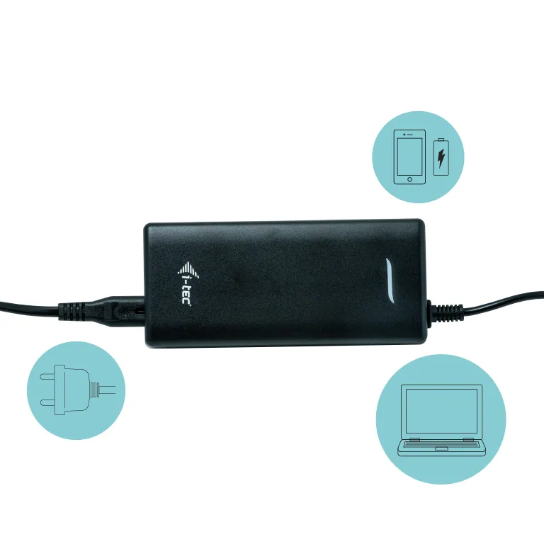 i-tec USB-C Dual Display Docking Station with Power Delivery 100 W + Universal Charger 100 W – Bild 5