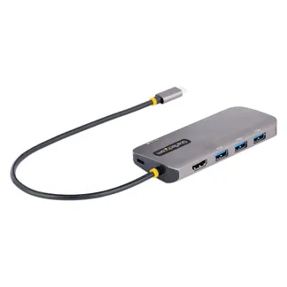 StarTech.com USB C Multiport Adapter, USB C auf HDMI Adapter 4K 60Hz, 5Gbit/s USB-A 3.0 Hub, 100W Power Delivery Pass-Through, GbE, 30cm Kabel, Laptop Dockingstation/Reisedock, Thunderbolt 3 und 4 Kompatibel StarTech.com USB C Multiport Adapter, USB C auf HDMI Adapter 4K 60Hz, 5Gbit/s USB-A 3.0 Hub, 100W Power Delivery Pass-Through, GbE, 30cm Kabel, Laptop Dockingstation/Reisedock, Thunderbolt 3 und 4 Kompatibel