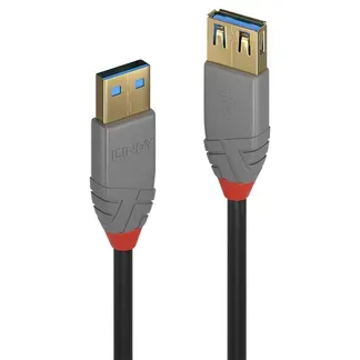 Lindy 36763 USB Kabel USB 3.2 Gen 1 (3.1 Gen 1) 3 m USB A 5 Gbit/s Schwarz Lindy 36763 USB Kabel USB 3.2 Gen 1 (3.1 Gen 1) 3 m USB A 5 Gbit/s Schwarz