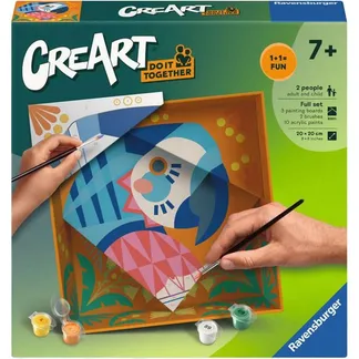 CreArt Do it together – Papagei, Malen CreArt Do it together – Papagei, Malen
