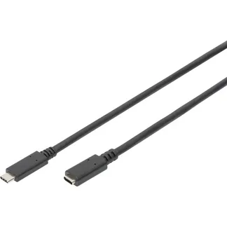 USB 3.2 Gen 2 Verlängerungskabel, USB-C Stecker > USB-C Buchse USB 3.2 Gen 2 Verlängerungskabel, USB-C Stecker > USB-C Buchse