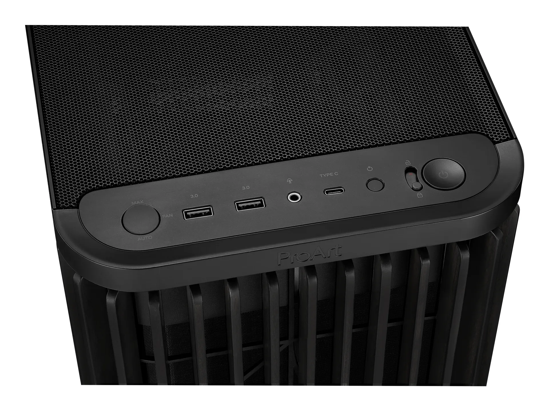 ASUS ProArt PA401 Wood Edition Mesh Panel Schwarz – Bild 5
