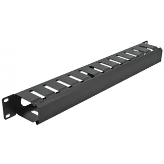 19″ Kabelmanagement Rangierpanel mit 2 Öffnungen, Kabelführung 19″ Kabelmanagement Rangierpanel mit 2 Öffnungen, Kabelführung