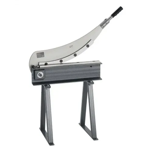 VEVOR Handhebelschere, 500 mm Bettbreite, Hebelschere, Guillotine Blechschneider für die Blechbearbeitung, mit Q235-Material, Ständer, für Leiterplatten, Aluminium, Stahl, Kupfer, Kunststoff – Bild 9