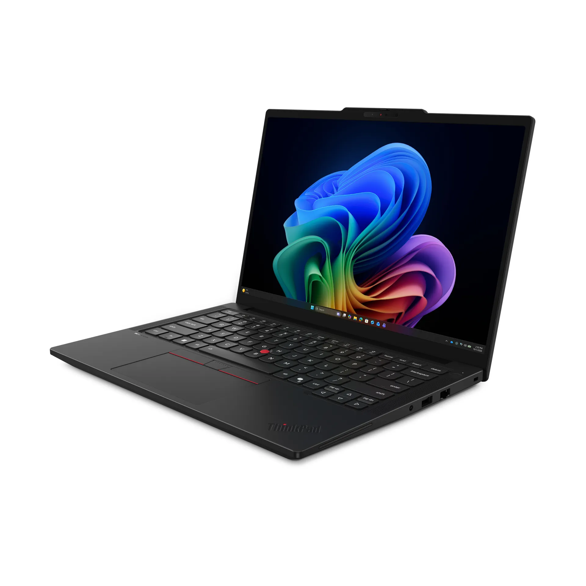 Lenovo ThinkPad T14 Gen 7 (AMD) Copilot+ PC AMD Ryzen AI 7 PRO PRO 450 Laptop 35,6 cm (14") WUXGA 32 GB DDR5-SDRAM 512 GB SSD Wi-Fi 7 (802.11be) Windows 11 Pro Deutsch Schwarz – Bild 4