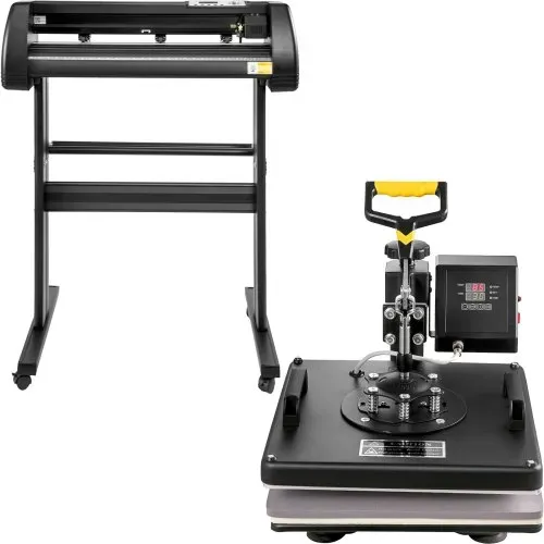 VEVOR 5 In 1 Hitzepresse 711,2 mm Vinyl Schneideplotter Schrittmotor 38x38cm – Bild 10