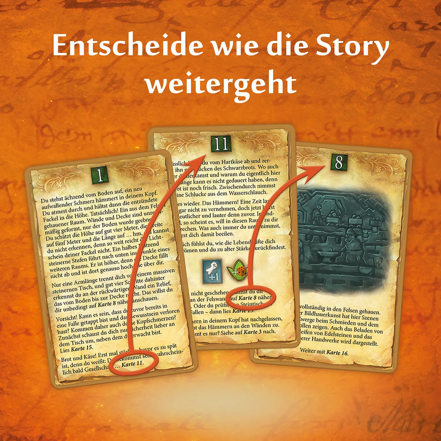Kosmos Andor StoryQuest Brettspiel Familie – Bild 5