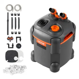 VEVOR 113 L Aquarium-Kanisterfilter, 8 W, UV-Lampe, leise VEVOR 113 L Aquarium-Kanisterfilter, 8 W, UV-Lampe, leise