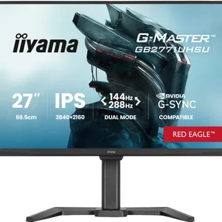 iiyama G-MASTER GB2771UHSU-B1 Computerbildschirm 68,6 cm (27″) 3840 x 2160 Pixel 4K Ultra HD LED Schwarz iiyama G-MASTER GB2771UHSU-B1 Computerbildschirm 68,6 cm (27″) 3840 x 2160 Pixel 4K Ultra HD LED Schwarz