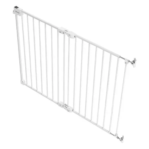 VEVOR Treppenschutzgitter 670–1080 mm Verstellbare Breite, 715 mm Hohes Türschutzgitter, Kindergitter mit Bohrset (ohne Bodenstange), Kinderschutzgitter für Treppen, Türrahmen & Wohnräume, Weiß – Bild 8