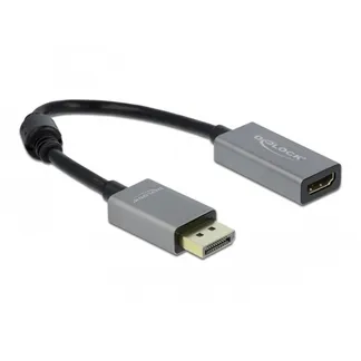 Aktiver Adapter Displayport 1.4 > HDMI Buchse 4K 60Hz Aktiver Adapter Displayport 1.4 > HDMI Buchse 4K 60Hz
