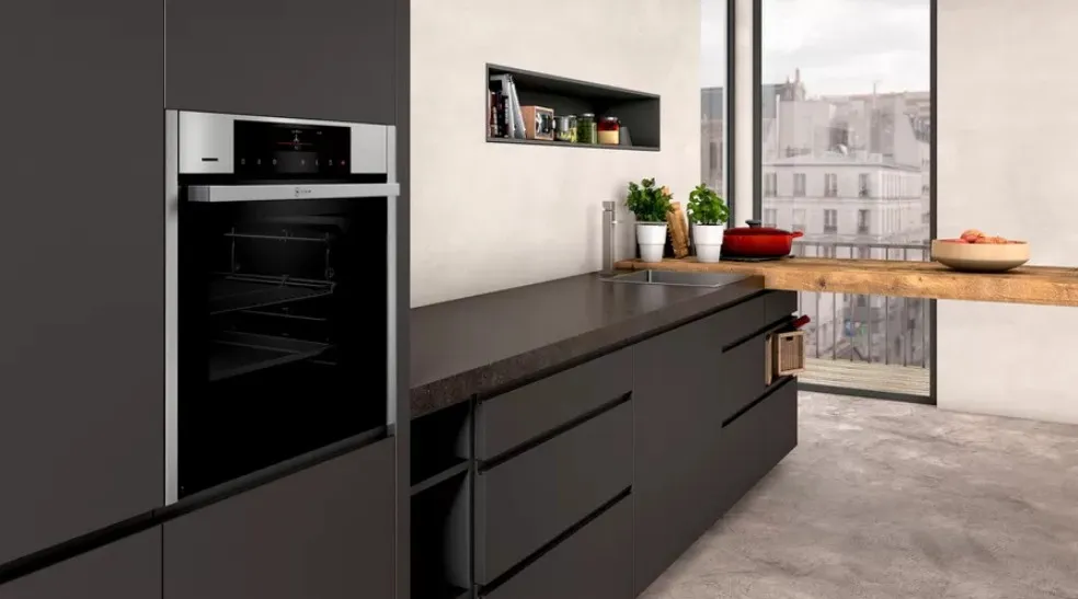 Neff N90 71 l Schwarz, Edelstahl – Bild 4