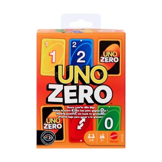 Games UNO Zero Kartenspiel für Kinder, Erwachsene und Familienabende, Partys und Reisen, enthält Kartenspiel und Punktekarte Games UNO Zero Kartenspiel für Kinder, Erwachsene und Familienabende, Partys und Reisen, enthält Kartenspiel und Punktekarte