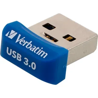 Verbatim Store ’n‘ Stay NANO – USB 3.0-Stick 64 GB – Blau Verbatim Store ’n‘ Stay NANO – USB 3.0-Stick 64 GB – Blau
