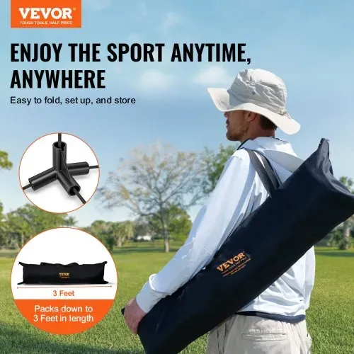 VEVOR 606cm Badminton Netz Set Outdoor Volleyball Pickleball Tennis Netz Tragbar VEVOR 606cm Badminton Netz Set Outdoor Volleyball Pickleball Tennis Netz Tragbar